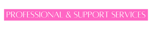 PROFESSIONAL & SUPPORT SERVICES
